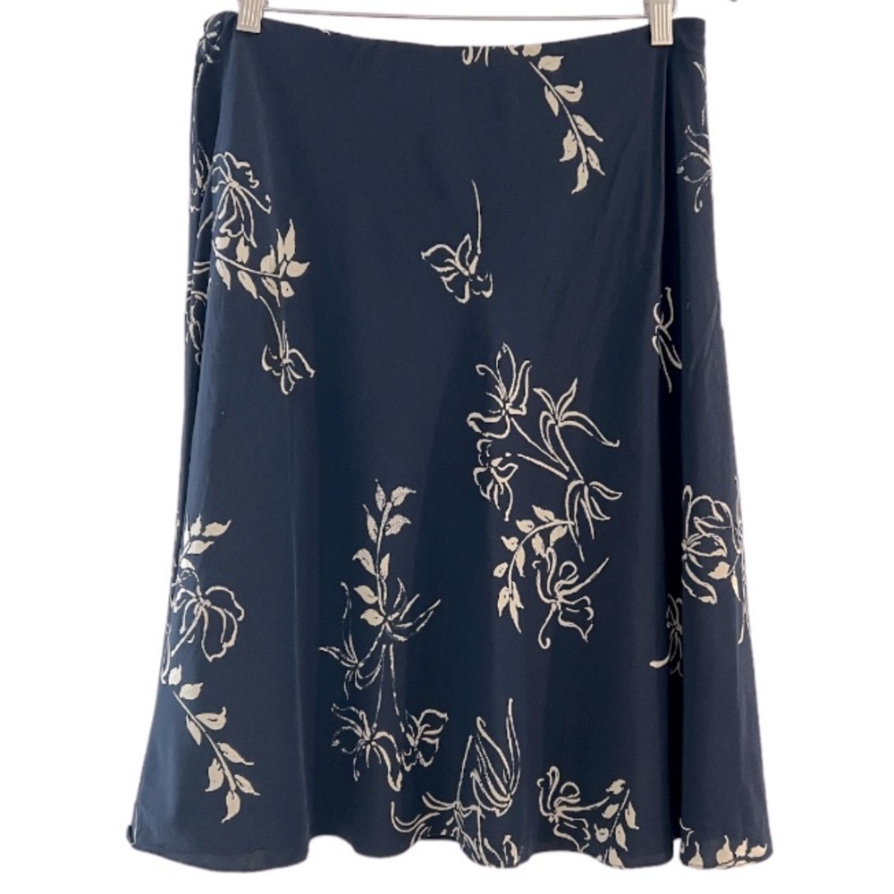Ralph Lauren 100% Silk Skirt.